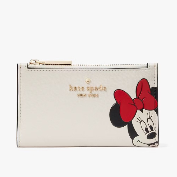 Kate Spade Disney X Kate Spade New York Minnie Small Slim Bifold Wallet
NWT - Picture 2 of 16